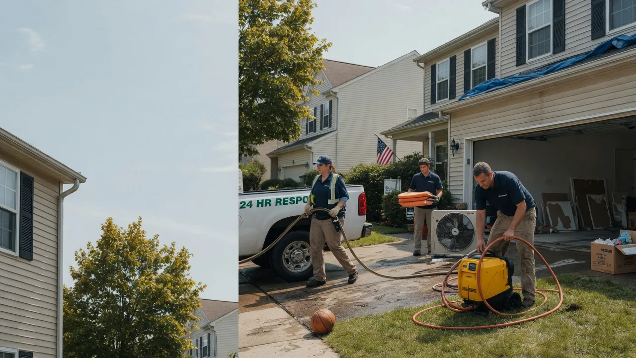 Emergency Water Damage Restoration in Broken Arrow, OK near me
